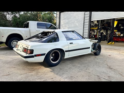 Building tools and building parts for the 1500hp RX7 project