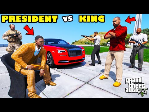 Franklin Made A Secret Plan To Destroy KING of Los Santos In GTA 5 | SHINCHAN and CHOP