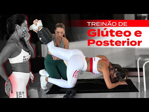 TREINO PARA DEIXAR O GLÚTEO E POSTERIOR FRITANDO!