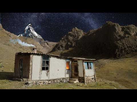 The house in the mountains saved me from death. Overnight in an unfamiliar place. Solo