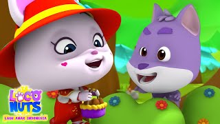 🐺 Kisah Seru Little Red Riding Hood | Dongeng & Lagu Anak Indonesia