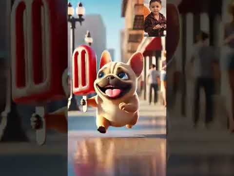 "Dog ने बच्चों के लिए Ice Cream खरीदी प्यारा Dog का Surprise Gift 🎁 |# Cute Dog Video #ViralShorts