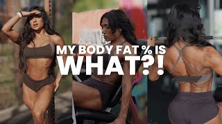 SHOCKING peak week physique update | finding out my body fat percentage