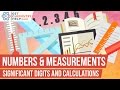 Significant Digits and Operations