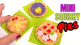 Cute Mini Squishy Pies 🥧Made with the Puni Puni Box! | S&T | DIY