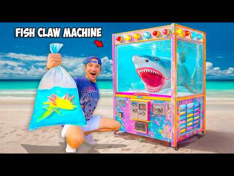 I Bought a Live Fish Claw Machine... We just bought a live fish claw machine off Craigslist… yeah, seriously. The guy was shutting it d