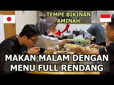PERTAMA KALI BIKIN RENDANG DARI TEMPE BIKINAN SENDIRI DI JEPANG