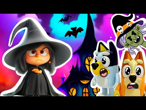 🎃 Cuentos de BRUJAS con BLUEY y BINGO para niños 🎃