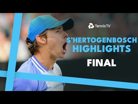 Alex De Minaur vs Sebastian Korda For The Title 🏆 | S'Hertogenbosch 2024 Final Highlights