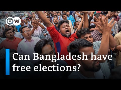 Bangladesh's opposition and government face off ahead of general election | DW News