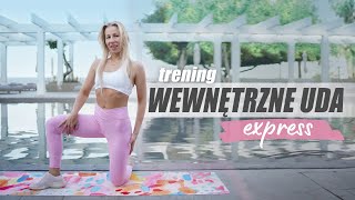 WEWNĘTRZNA STRONA UD ⏱️ | 10 MIN SZYBKI TRENING | BEZ SPRZĘTU, BEZ SKAKANIA | Agata Zając