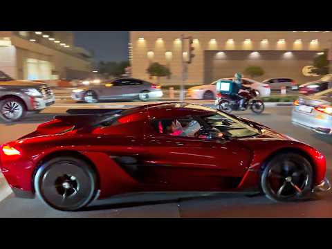 SUPERCARS in Dubai January 2025