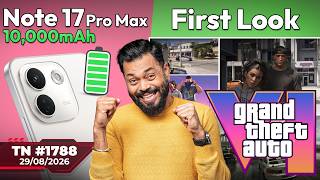 GTA 6 Gameplay, Galaxy S27 Pro First Look,Note 17 Pro Max 10,000mAh,Galaxy S26 FE,GLM 5.3⚡️-#TTN1788