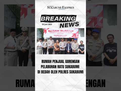 Rumah Penjual Gorengan di Palabuhanratu Diperbaiki 