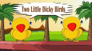 Two Little Dicky Birds | Magical Nursery Rhymes | Nursery Rhymes & Kids Songs | Cartoon