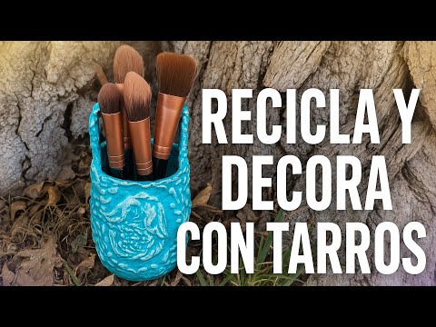 👌Recicla y ordena Ideas con tarros para el hogar