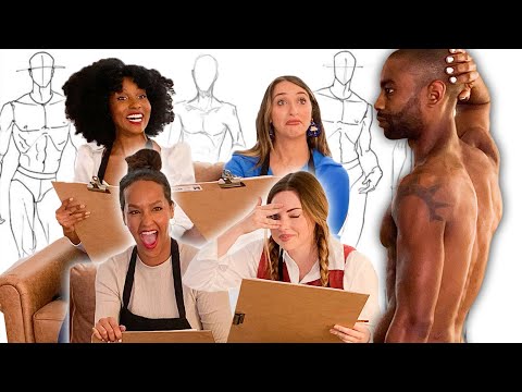 Video: Surprise NUDE MODEL Art Class?! *happy holidays to us*