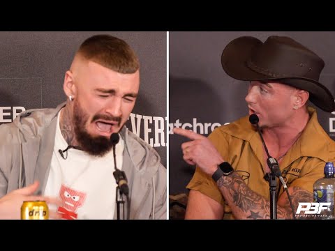 “EVERYBODY IS SICK OF YOU” • LEWIS CROCKER VS PADDY DONOVAN • FULL HEATED FIRST PRESS CONFERENCE