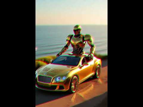 Transforming golden supercar!!! #GoldenSupercar#TransformingCar#LuxuryVehicle#SupercarDesign