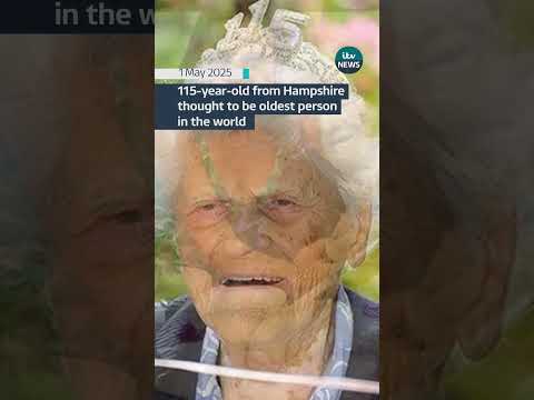 115-year-old from Hampshire thought to be oldest person in the world | ITV News