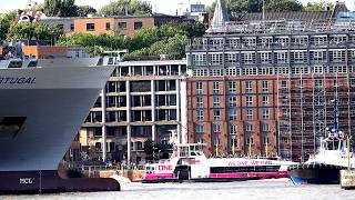OOCL Portugal / 400m Containerriese wird festgemacht / Hamburg 29.08.2026