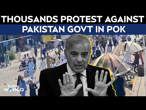 Pok Protests | Two Dead, 22 Injured As Thousands Protest Against Pak Government In PoK
