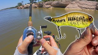 TOPWATER Bass Fishing Mid Day! Myth Busted
