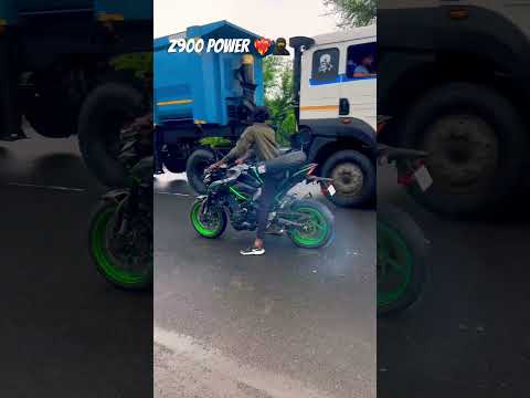 Kawasaki z900 power ❤️🔥🥷 #viral #shorts #ytshort #superbike #bike #rider #z900