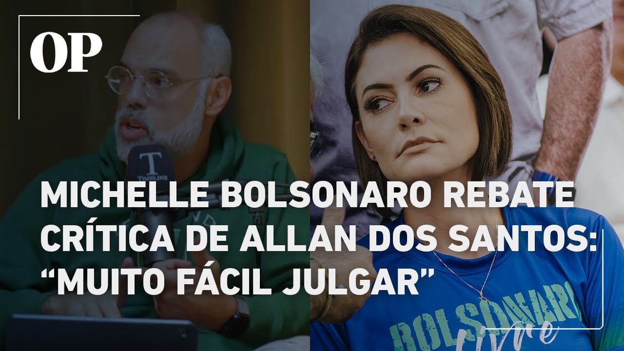 Michelle rebate críticas de Allan dos Santos sobre sua relação com Bolsonaro Muito fácil julgar TV Online Michelle rebate críticas de Allan dos Santos sobre sua relação com Bolsonaro Muito fácil julgar