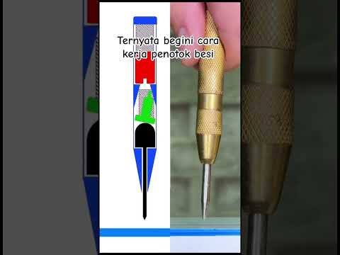 penitik besi otomatis