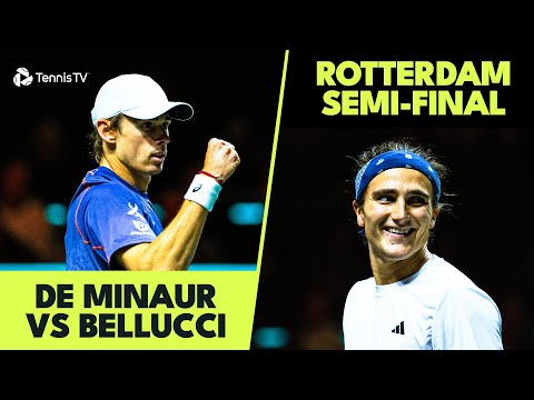 Alex de Minaur vs Mattia Bellucci Highlights | Rotterdam 2025