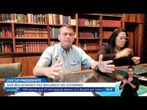 Jair Bolsonaro faz balanço do governo