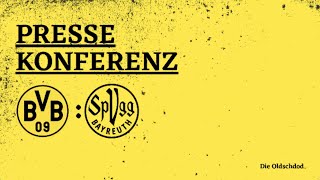3. Liga | 37. Spieltag | Borussia Dortmund II – SpVgg Bayreuth | Pressekonferenz vor dem Spiel