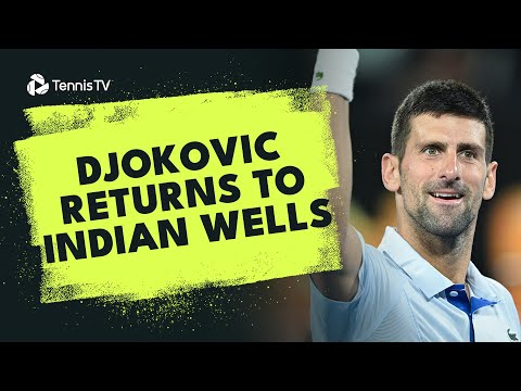 Novak Djokovic First Match At Indian Wells Since 2019! | Indian Wells 2024 Highlights