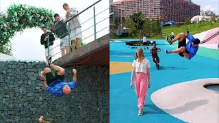 Kirya Best of Stunts || Public Epic Reactions to Kirya's Stunts 🫢🤯