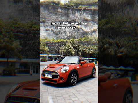 Satu klik buat booking, satu langkah buat tampil berkelas 😎#SewaMiniCooperBali