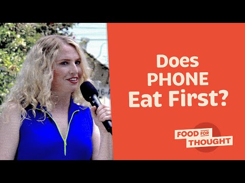 Does Phone Eat First" | Food for Thought | Tastemade