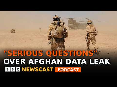 YouTube video thumbnail:  UK PM Says There are 'Serious Questions' Over Afghan Data Breach