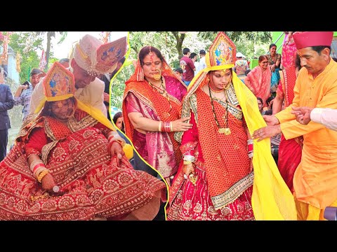 फौजी भाई की शादी 🇮🇳 || 80 साल के बुबु ने गाऐ गजब के गीत 🤩 || daily vlogs || pahadi lifestyle vlogs