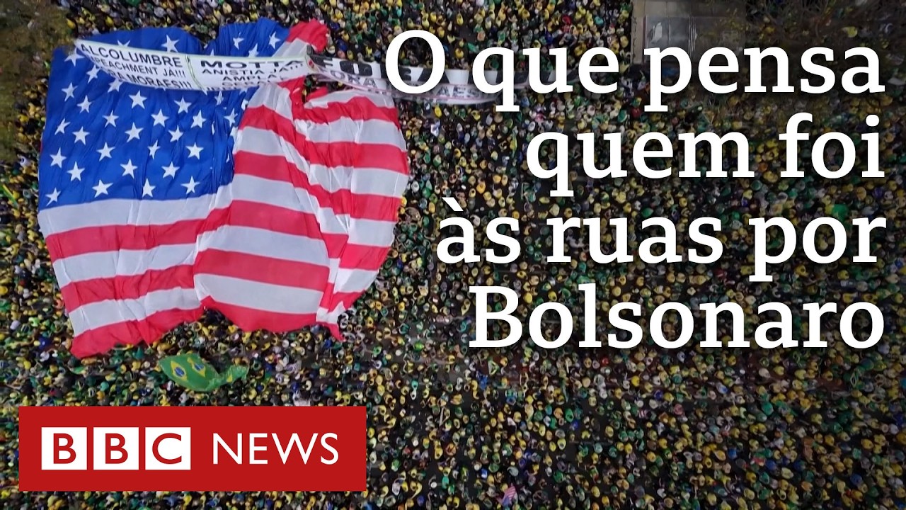 Julgamento de Bolsonaro as visões bolsonaristas na av Paulista