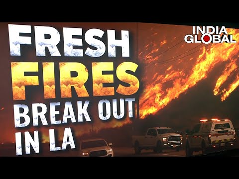 Hughes Fire Near Los Angeles Grows | 50,000 Evacuations Ordered, Red Flag Warning Issued