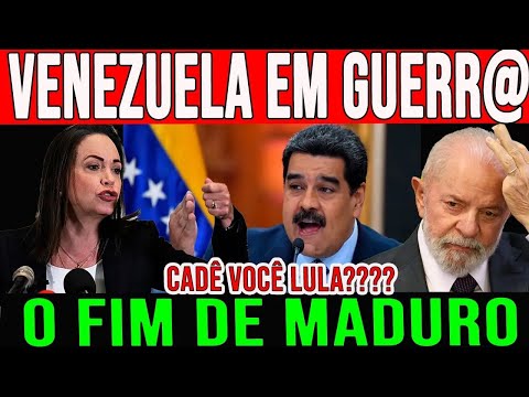 CAPTURA E PRISÃO! VENEZUELA EM GUERRA NESSA SEXTA! MADURO DESRESPEITA CONSTITUIÇÃO! LULA FUGIU