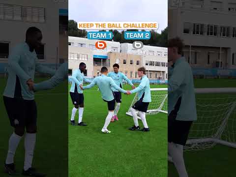 Keep The Ball Challenge ⚽️ à l’occasion de l’équipe de jeunes by Boulanger de janvier 🏆 #Shorts #OM