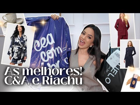 AS MELHORES COMPRINHAS C&A + RIACHUELO CASA! 🛍️ Vem ver meus achadinhos!