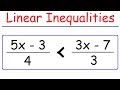 Understanding and Solving Linear Inequalities