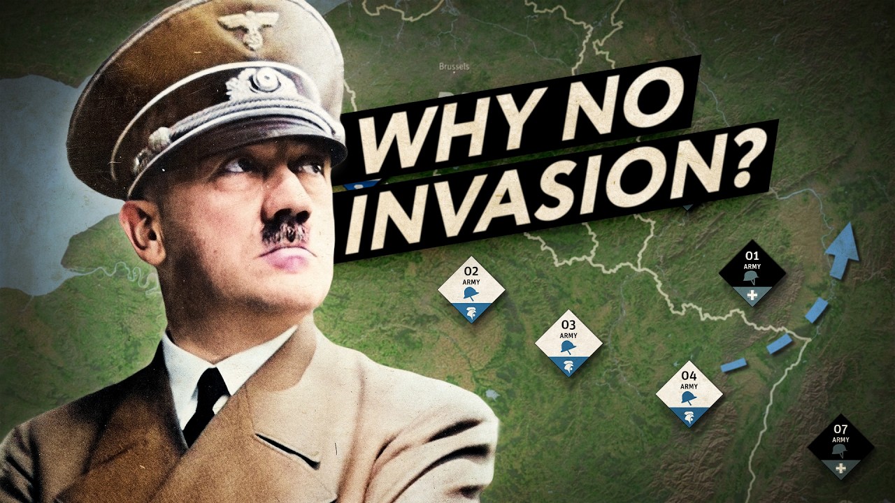 Why didn’t the Allies Attack Germany in 1939? (Phoney War Documentary)