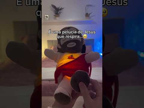 Eu amo meu pelúcia de Jesus que respira 🥹❤️