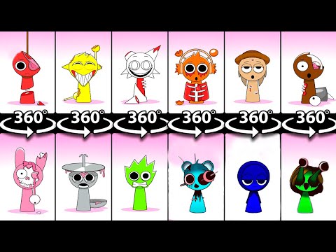 360° VR Incredibox Sprunki - All Phases