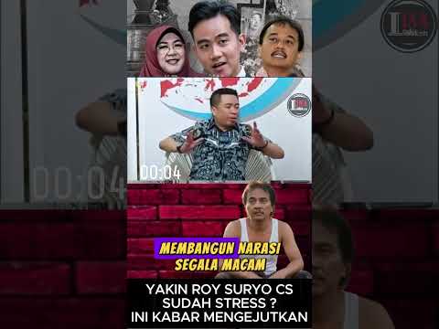 YAKIN! ROY SURYO CS SUDAH STRESS, INI KABAR MENGEJUTKANNYA