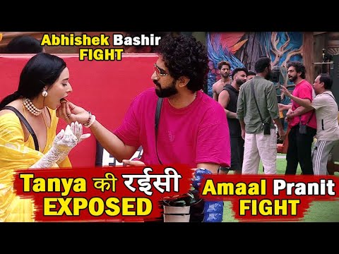 Bigg Boss 19 Today Episode Promo Pranit Amaal Fight | Tanya EXPOSED | Abhishek Ko Mila Thullu BB19